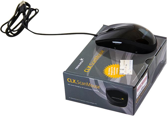 Produktbild Crealogix ScanMouse (Text, QR-Code)