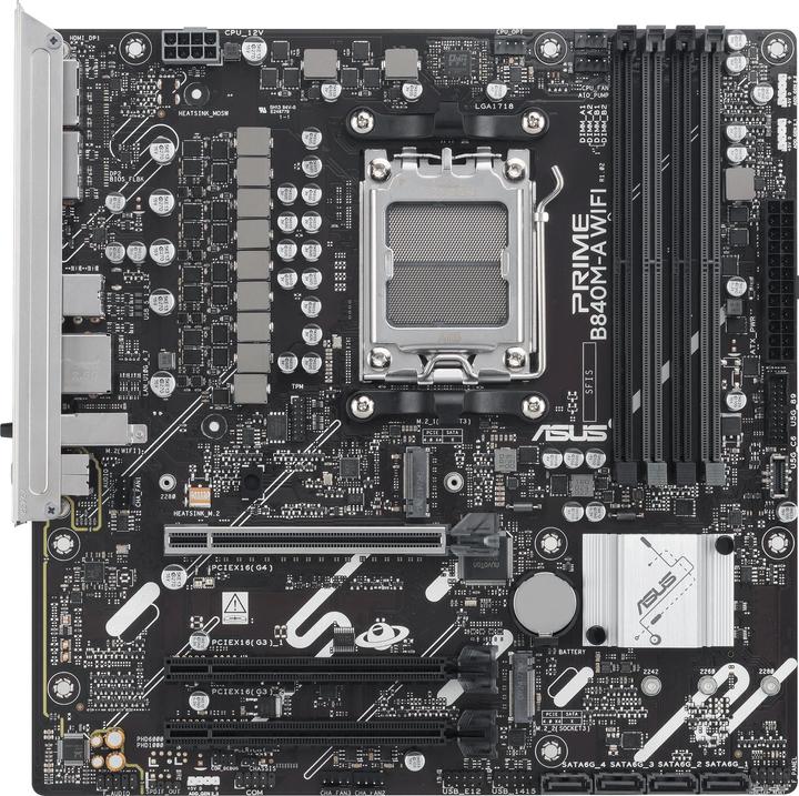 Image du produit ASUS PRIME B840M-A WIFI (AM5, AMD B840, mATX)