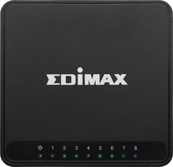 Actual product image edimax ES-3308P V3: 8 Port Switch,100Mbit/s (8 ports)