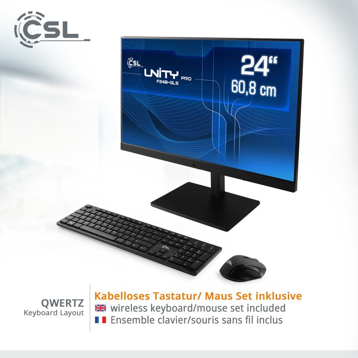 Produktbild CSL Unity Pro – F24B-GLS (Intel Celeron N4120, 16 GB, 0.51 TB, Intel UHD Graphics)