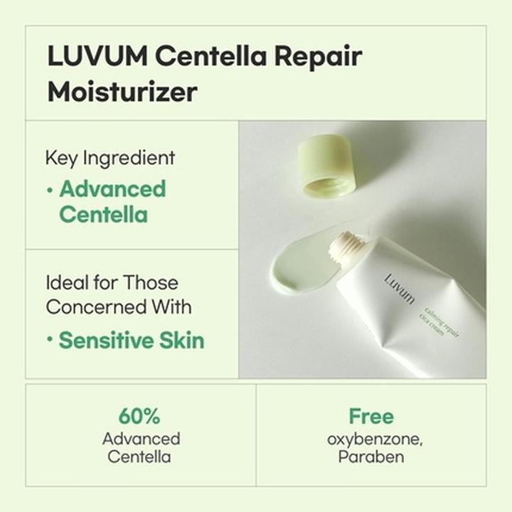 Immagine prodotto Luvum Crema riparatrice calmante con centella (Crema notte)