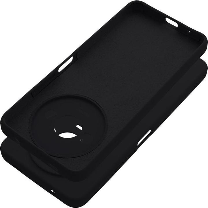 Produktbild OEM Back panel cover Case SILICONE 2mm for XIAOMI REDMI A3 4G black (Xiaomi Redmi A3)
