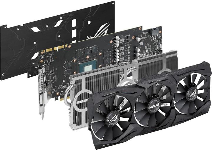 Image du produit ASUS GeForce GTX 1070 STRIX O8G GAMING (8 Go)