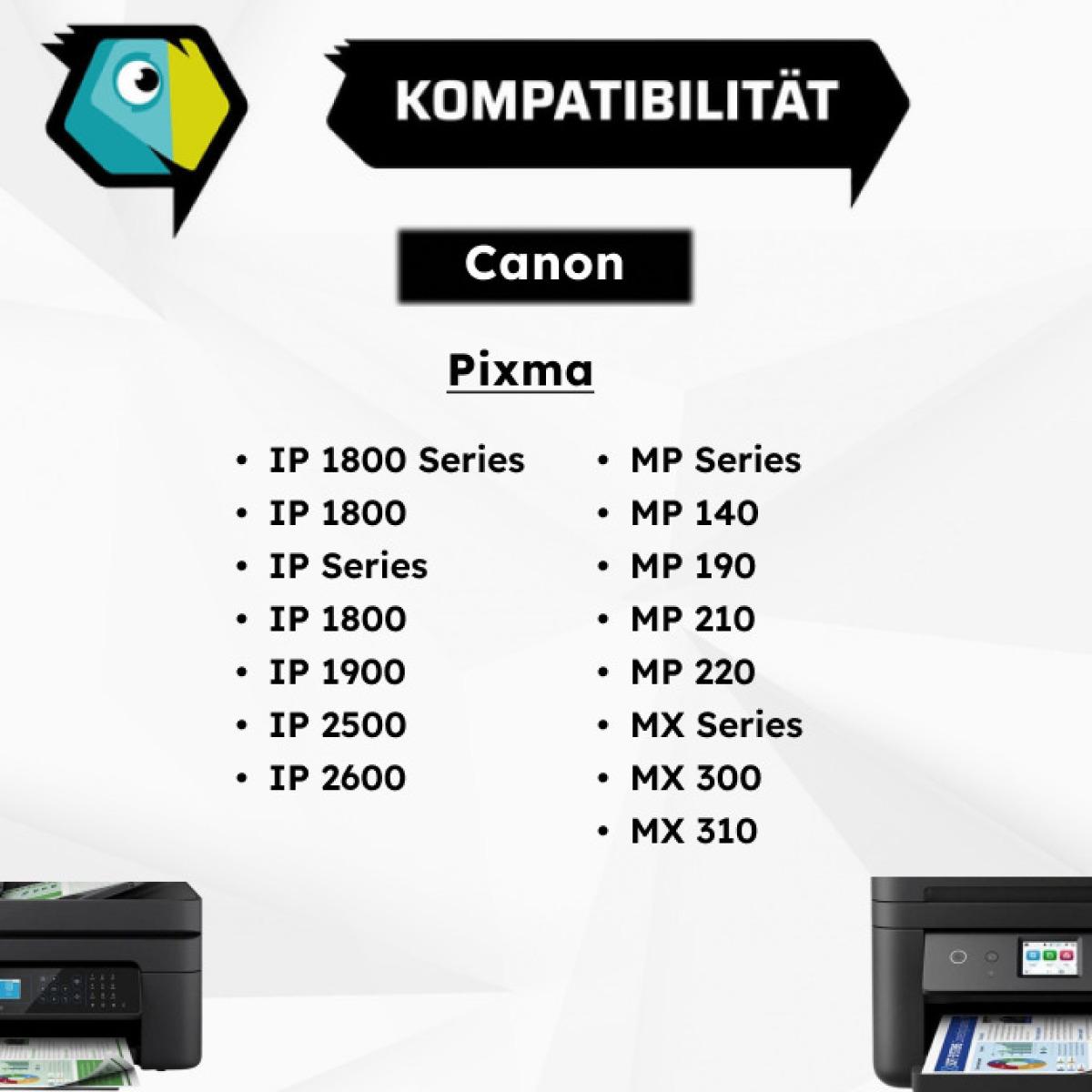 Thumbnail - Inkadoo, Druckerpatrone, Druckerpatronen kompatibel zu Canon 2146B001 / CL-38 Druckkopfpatrone, color Farbe (Color)