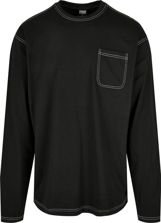 Produktbild Urban Classics Longsleeve Heavy Oversized Contrast Stitch (M)