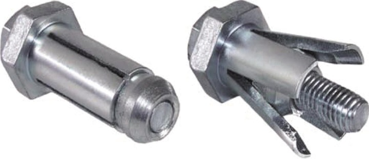 Produktbild BoxBolt BQ1Z10 Hohlprofilbefestigung Stahl verzinkt für den Stahlbau (25 Schrauben pro Stück)