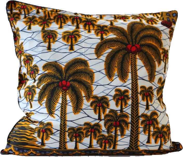 Cassare Palms&Hippo (50 x 50 cm)