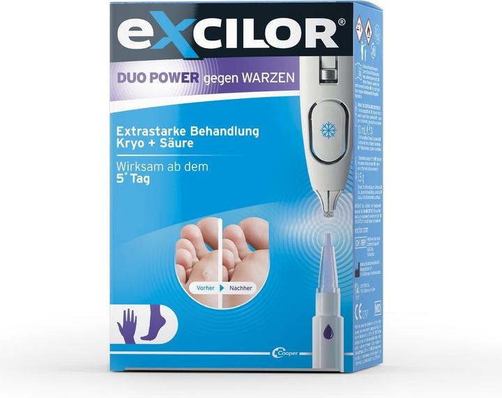 Produktbild Excilor Warzen Duo Power Pen (Fusscrème & Fussgel, 1 ml)