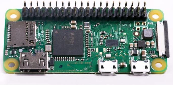 Image du produit Raspberry Pi Zéro WH avec en-tête GPIO