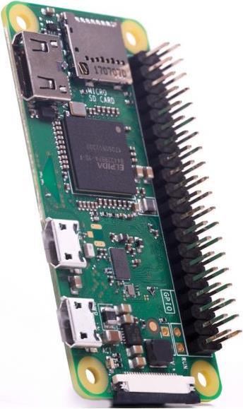 Image du produit Raspberry Pi Zéro WH avec en-tête GPIO