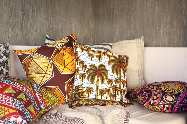 Actual product image Cassare Palms&Hippo (50 x 50 cm)