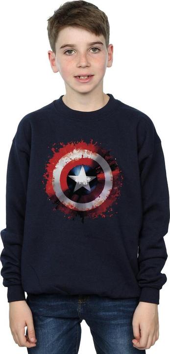 Image du produit - Sweat AVENGERS CAPTAIN AMERICA ART SHIELD - Garçon (116)