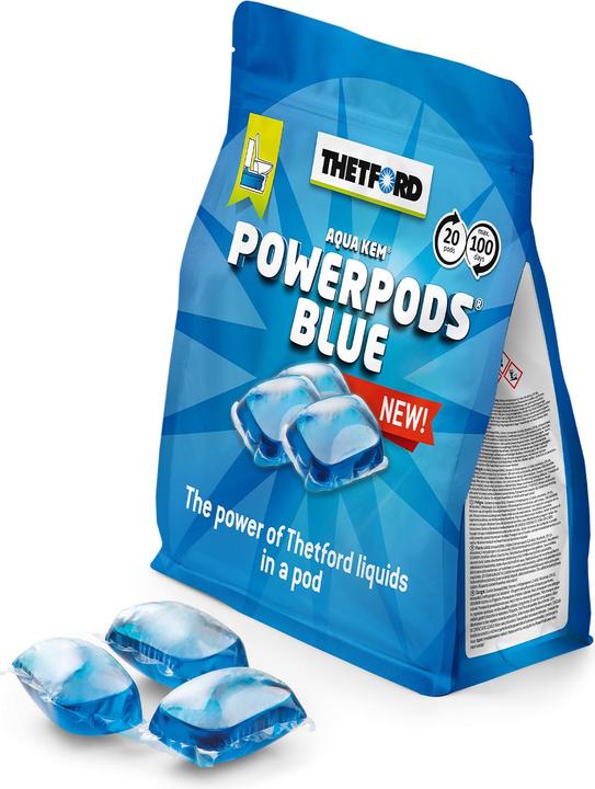 Thetford PowerPods Blue, sachet de 20 pods