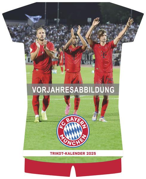 Produktbild Neumann N - FC Bayern München 2026 – Trikotkalender 34x42 cm mit 12 Monatsblättern, 2-sprachigem