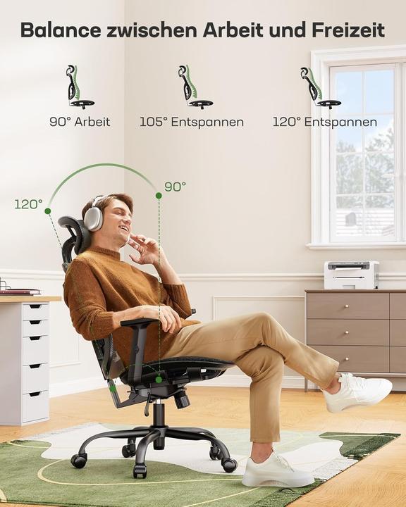 Actual product image Marsail Ergonomic Office Chair