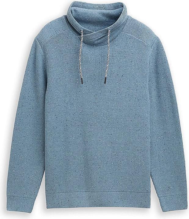 Faded Blue Melange Neps