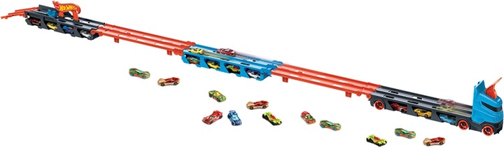 Image du produit Hot Wheels 2-in-1 Rennbahn-Transporter
