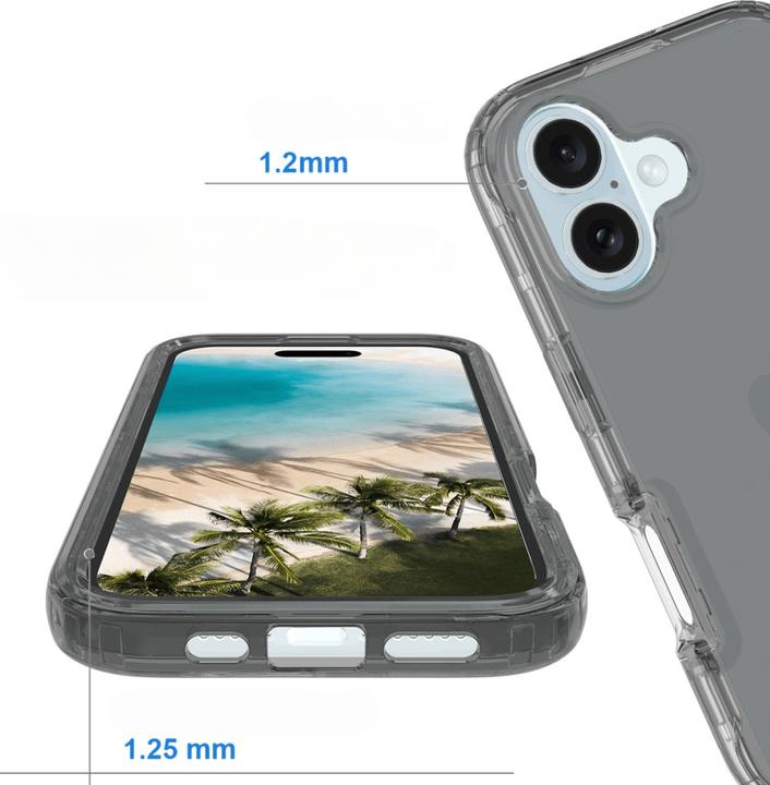Image du produit Cover-Discount iPhone 16 - Stossfeste Hybrid Handyhülle (Apple iPhone 16)