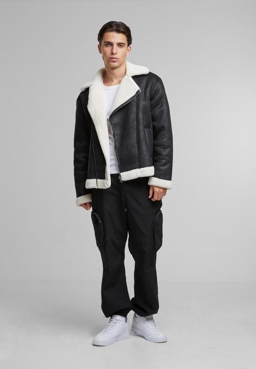 Actual product image Urban Classics Shearling Biker Jacket (XXL)
