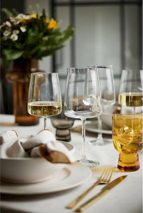 Produktbild Lyngby Glas 12266 Weinglas 430 ml Weisswein-Glas (43 cl, 4 Gläser, Weissweingläser)