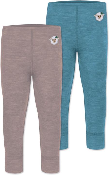 Actual product image Normani 2-pack baby merino trousers "Tutira" - 9507 (92)
