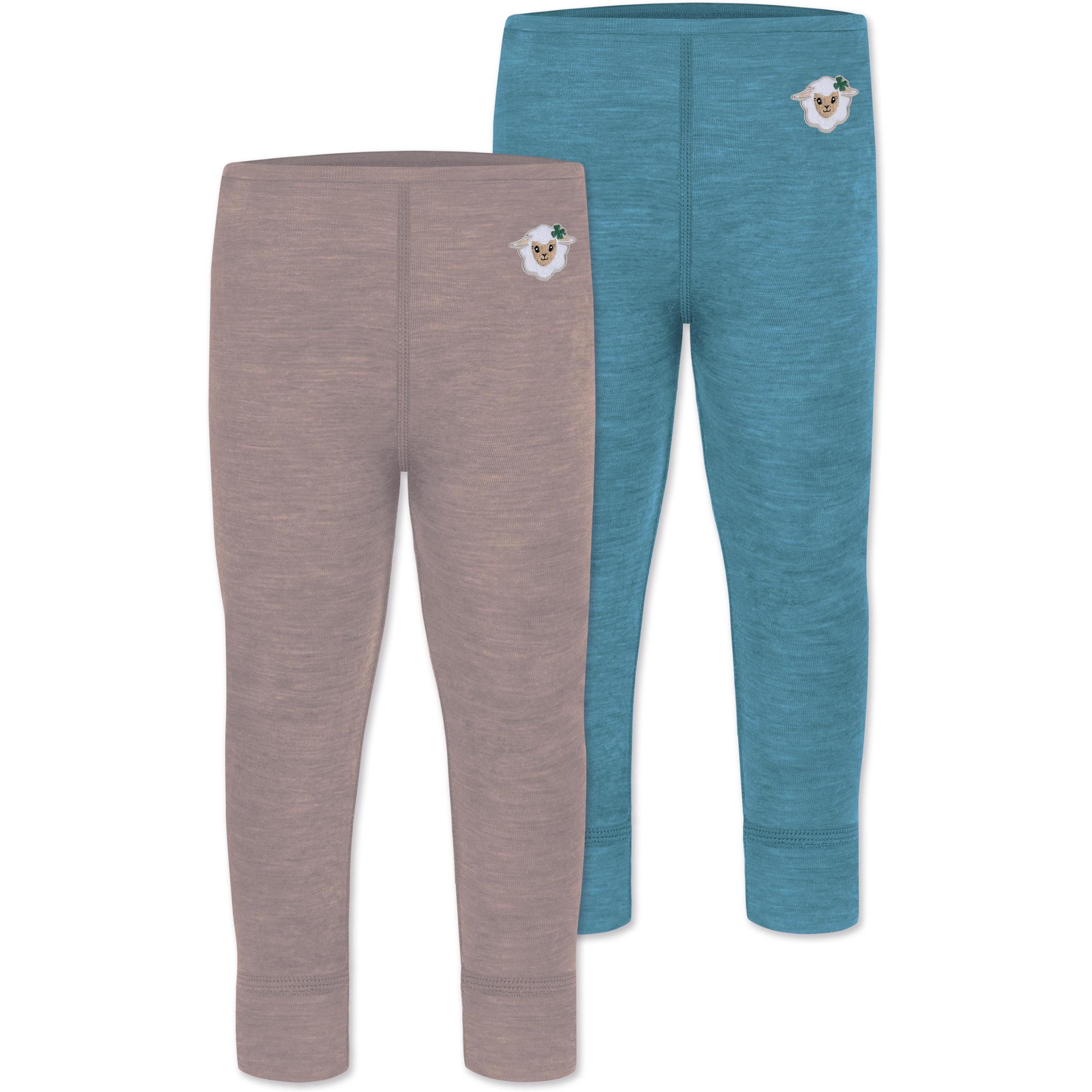 Thumbnail - Normani, Herren, Hosen, 2er Pack Baby Merino Hose „Tutira" - 9507, Rosa, (62)