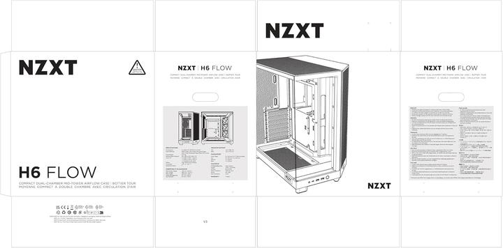 Actual product image NZXT H6 Flow (ATX)