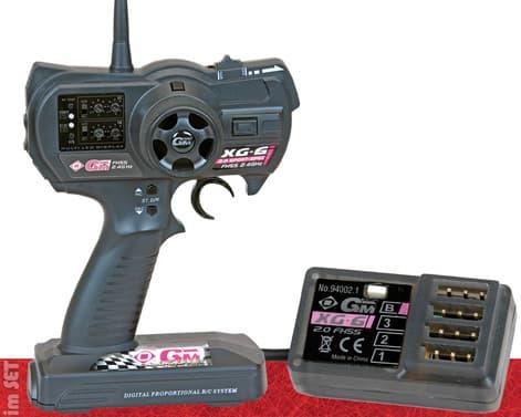 Produktbild Graupner XG-6i 2.0 FHSS Sport-Spec 2,4 GHz mit XG-6 Empfänger
