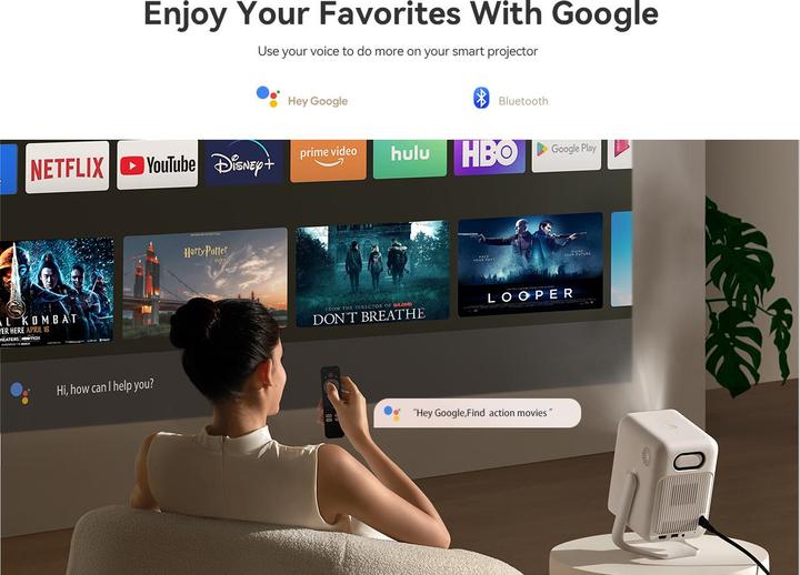 Actual product image Wanbo T2 Ultra (Full HD, 500 lm, 1.2:1)