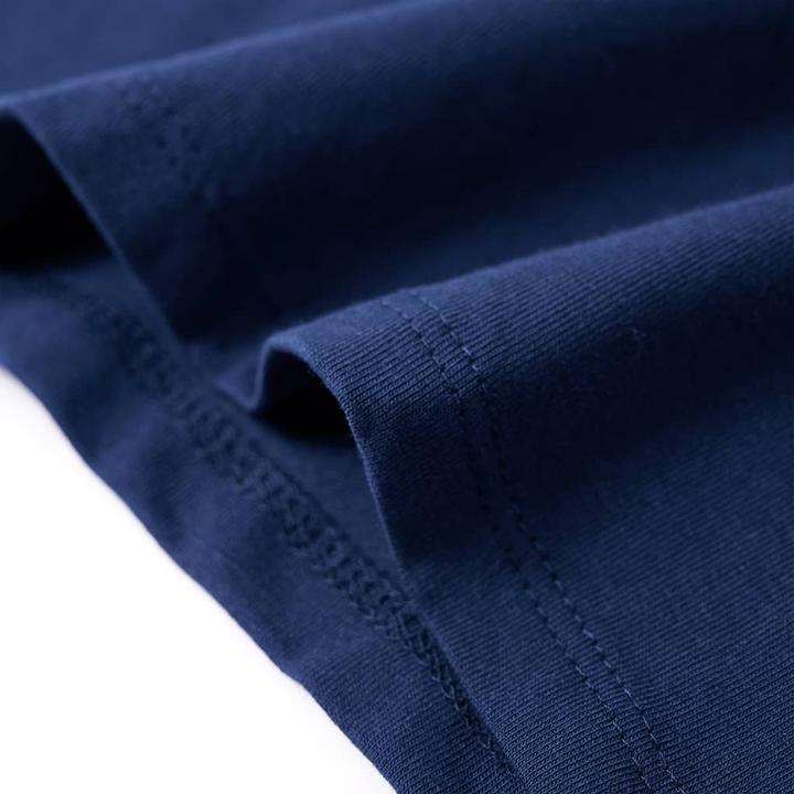Immagine prodotto vidaXL T-shirt per bambini blu navy 116,Materiale: 95 % cotone. 5 (116)