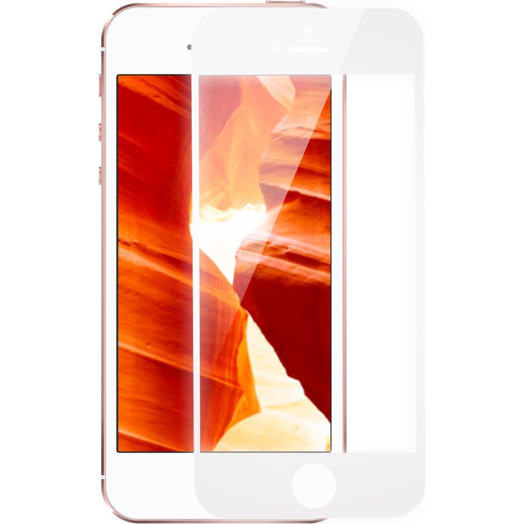 Thumbnail - KMP Protective Glass (1 Stück, Apple iPhone 5), Smartphone Schutzfolie, Weiss