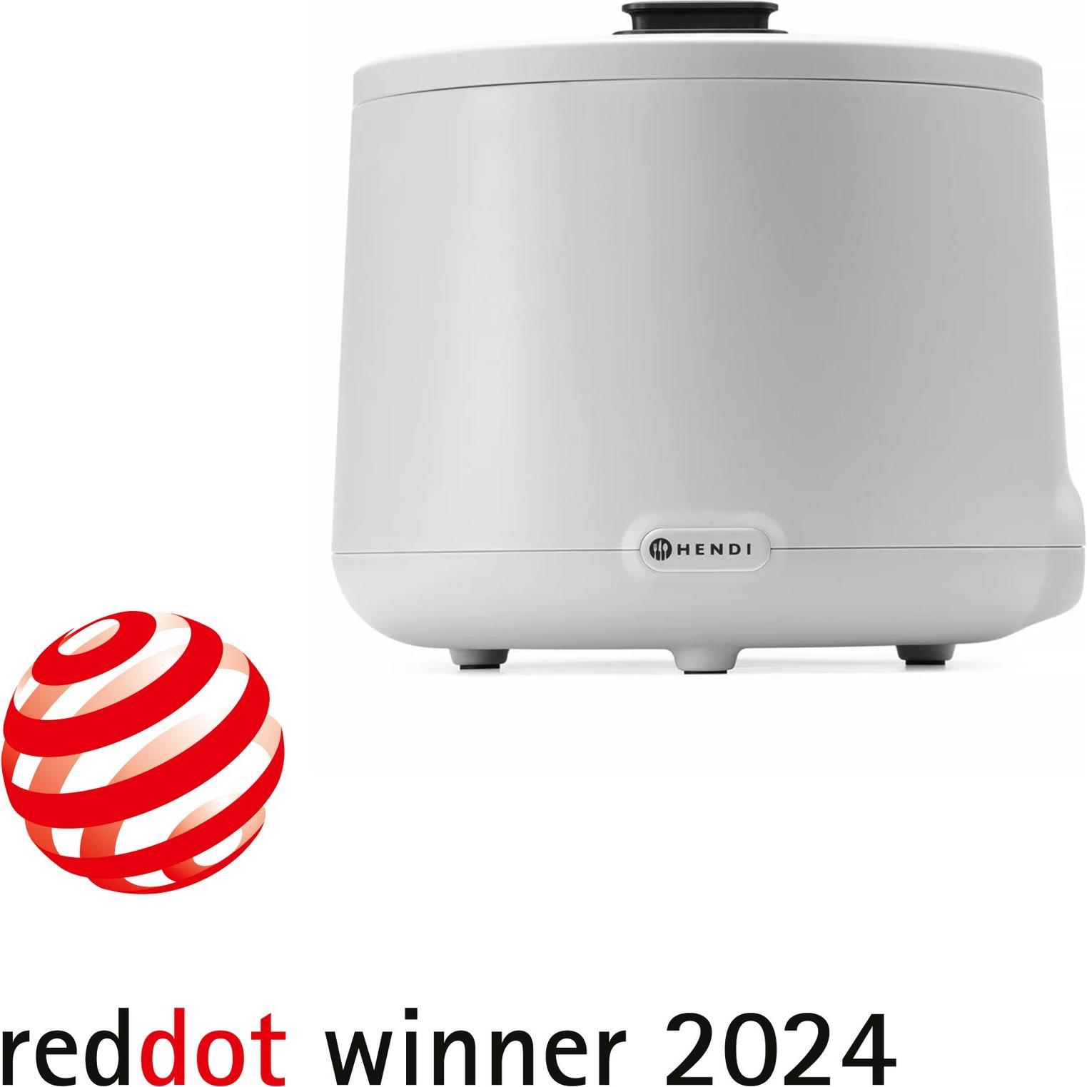 Thumbnail - Hendi UNIQ Suppenkessel, Warmhalteplatte, Weiss