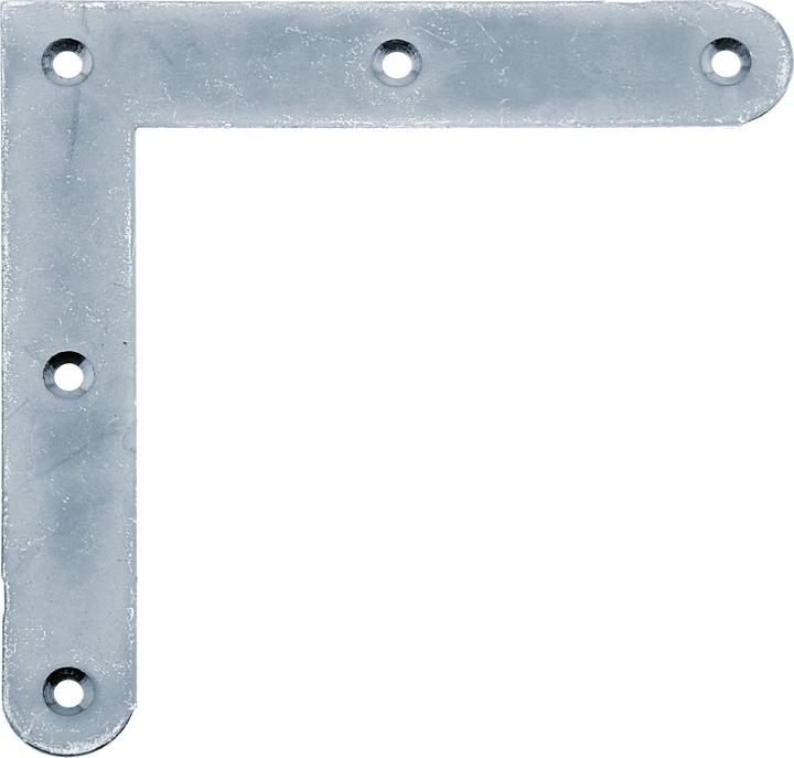 Produktbild Alberts Eckwinkel m.ger.End.,blvz150x150x20KAR (Rundholzverbinder, Winkelverbinder, 1 Stk.)