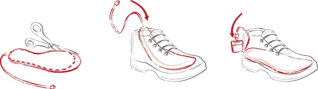 Actual product image Lenz Insole Top Comfort