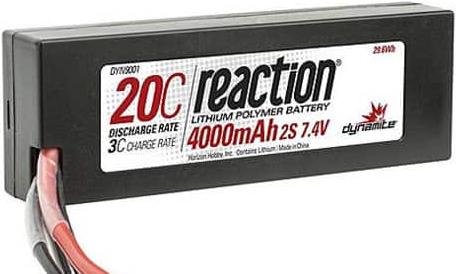Image du produit Dynamite LiPo Pack Speedpack 4000 mAh 2S 7,4V 20C Hard Case, EC3 (7.40 V, 4000 mAh)