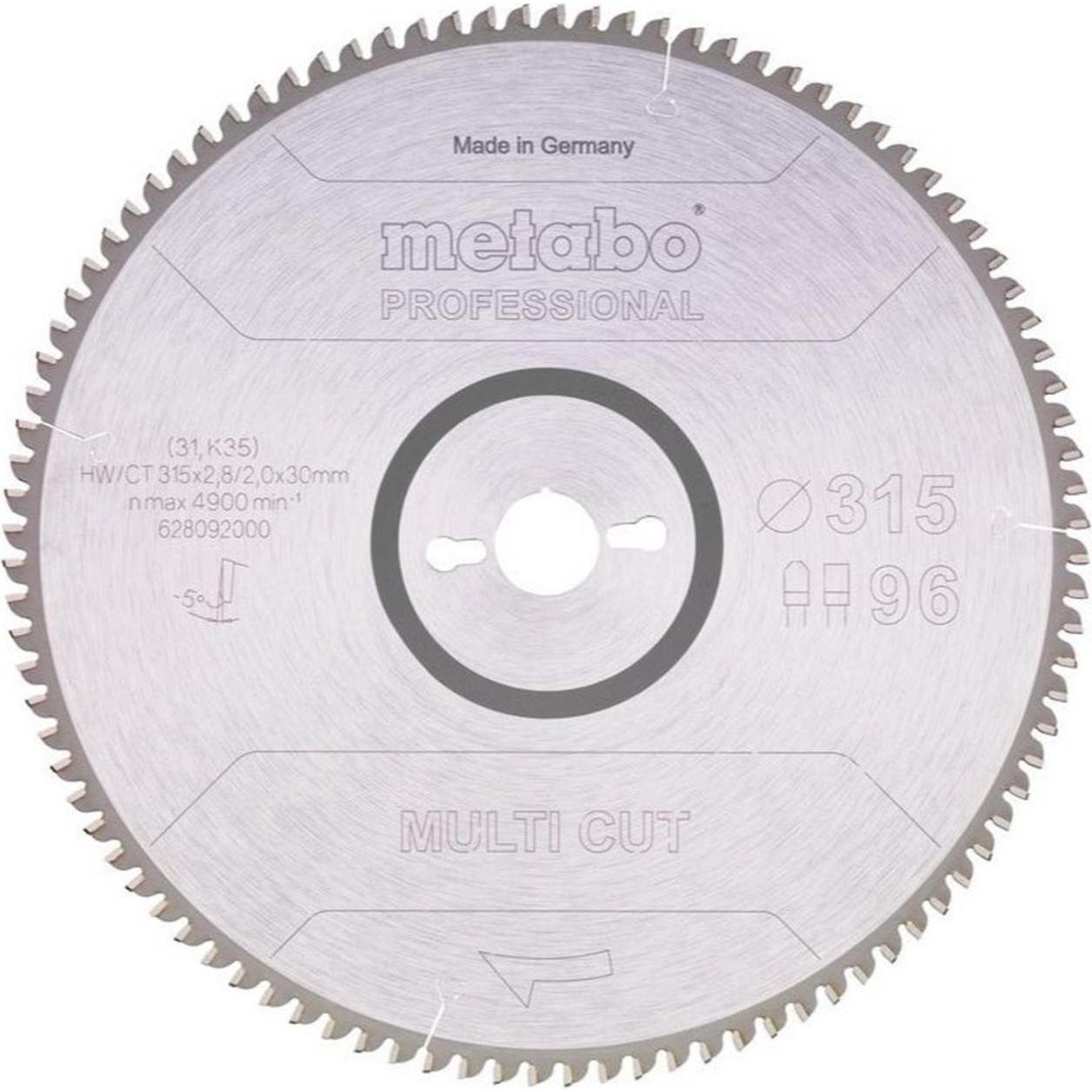 Metabo, Sägeblatt, Hartmetall-Kreissägeblatt mult