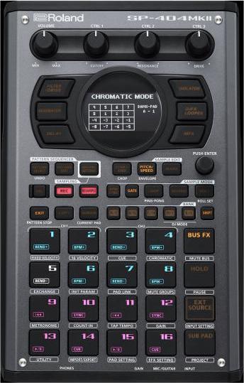Produktbild Roland Sampler SP-404 MKII mobiler Sequencer mit Klinkenkabel