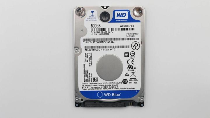 Productafbeelding WD Blauw Mobiel (0.50 TB, 2.5", CMR)