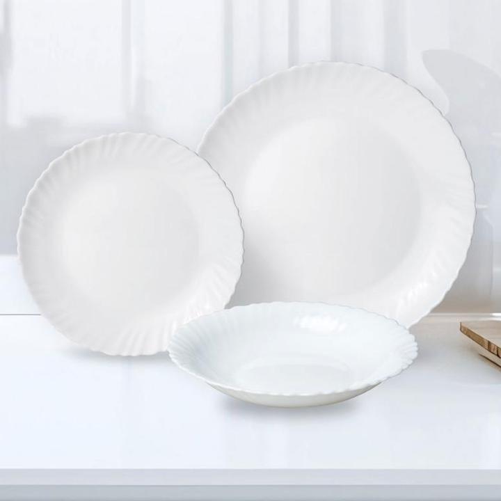 Actual product image Kinghoff Geschirr-Set aus Glas, 18-teiliges (18 Piece)