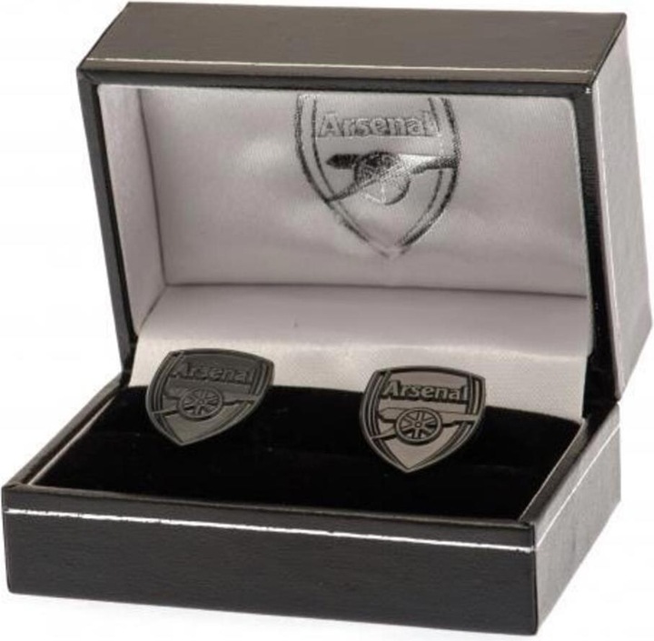 Actual product image Arsenal FC Cufflinks Ion Coated (100% synthetic material)