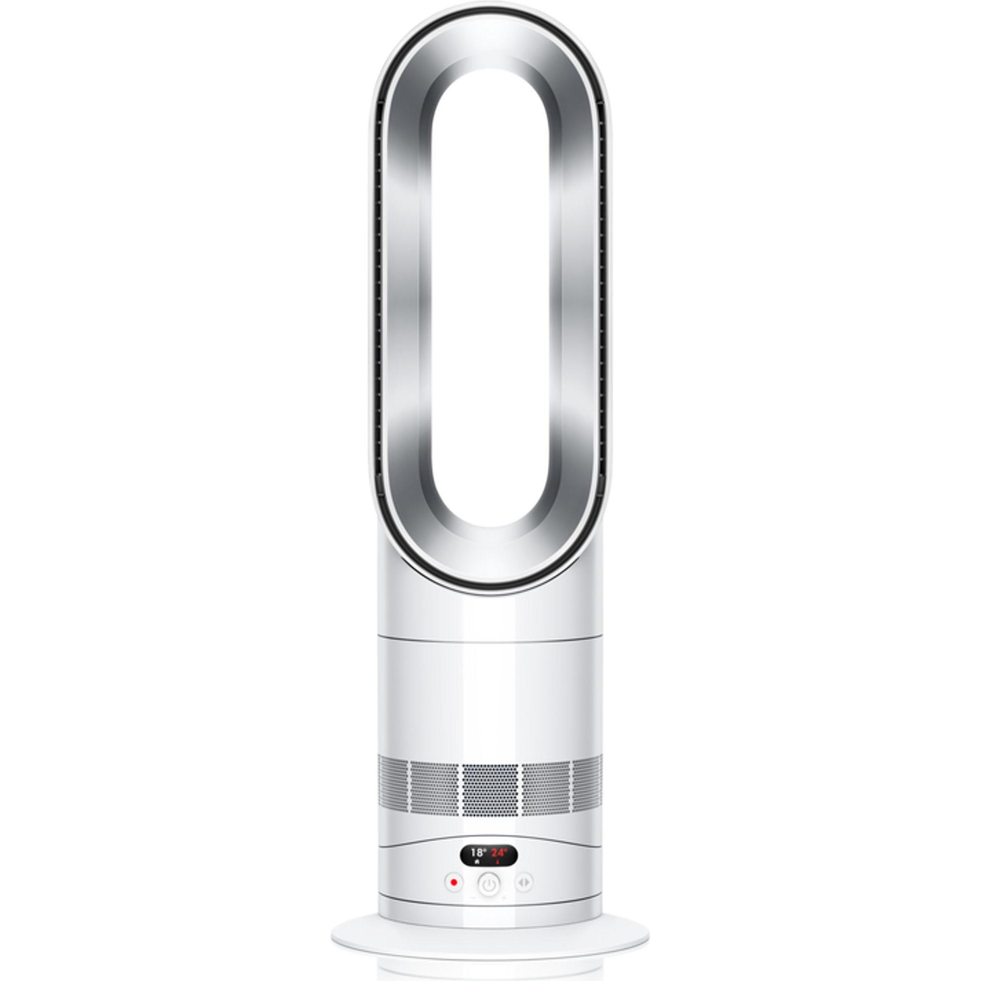 Dyson Hot+Cool HF1, Ventilator, Wit, Zilver