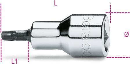 BETA 009200520 Torx® Schroevendraaierdoppen T20