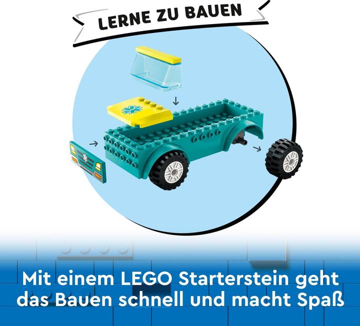 Actual product image LEGO 60403 Rescue car and snowboarder (60403, LEGO City)