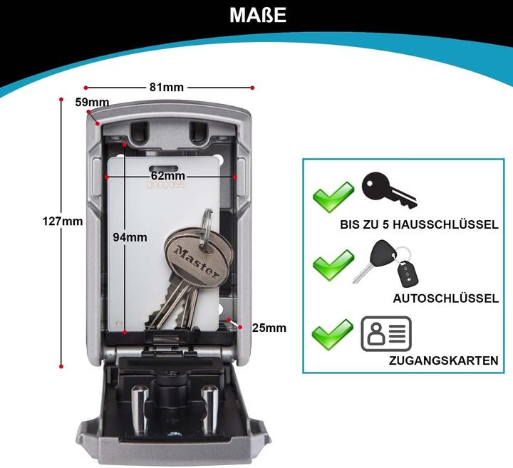 Productafbeelding Master Lock Sleutelkluis