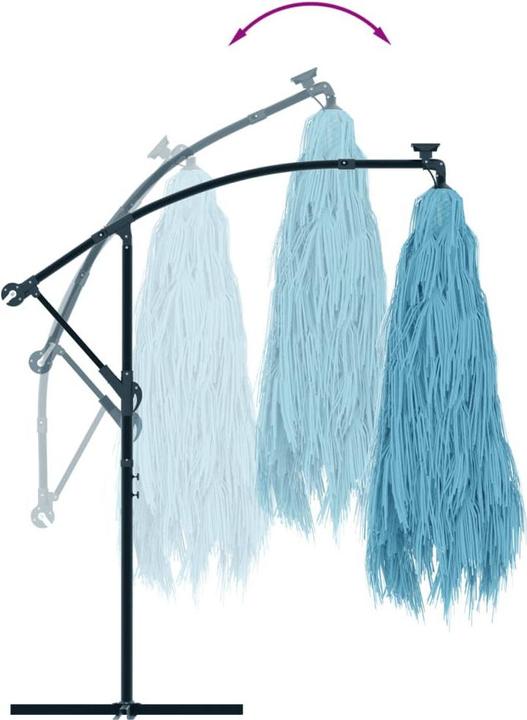 Image du produit vidaXL Parasol avec mât (2.46 m)