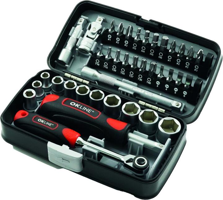 Produktbild OK-Line Steckschl+AMMAvA-ssel-Satz SLIM (14 mm)