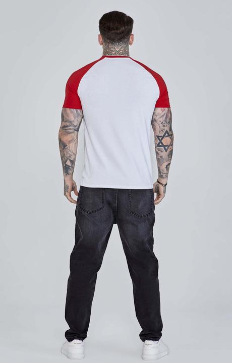 Actual product image Siksilk T-Shirt Raglan T-Shirt (M)