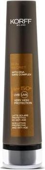 Image du produit Korff Anti-Age Protective Sun Milk Spf 50 + Sun Secret (Lait solaire, SPF 50)
