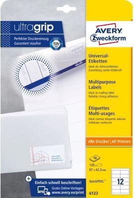 Image du produit Avery Étiquettes universelles