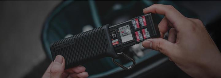 Image du produit Pgytech Étui pour lecteur de cartes haute vitesse CreateMate (USB-C)